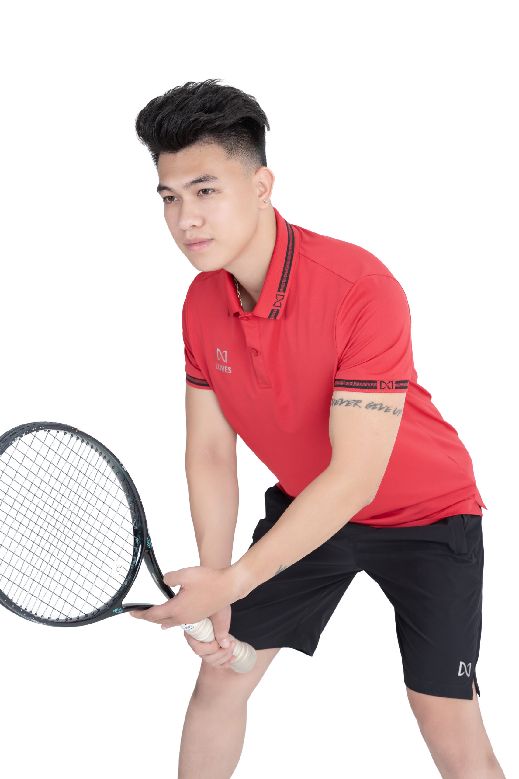 Quần Short Gió Nam Thể Thao Luves- LVWPHM0005_BL