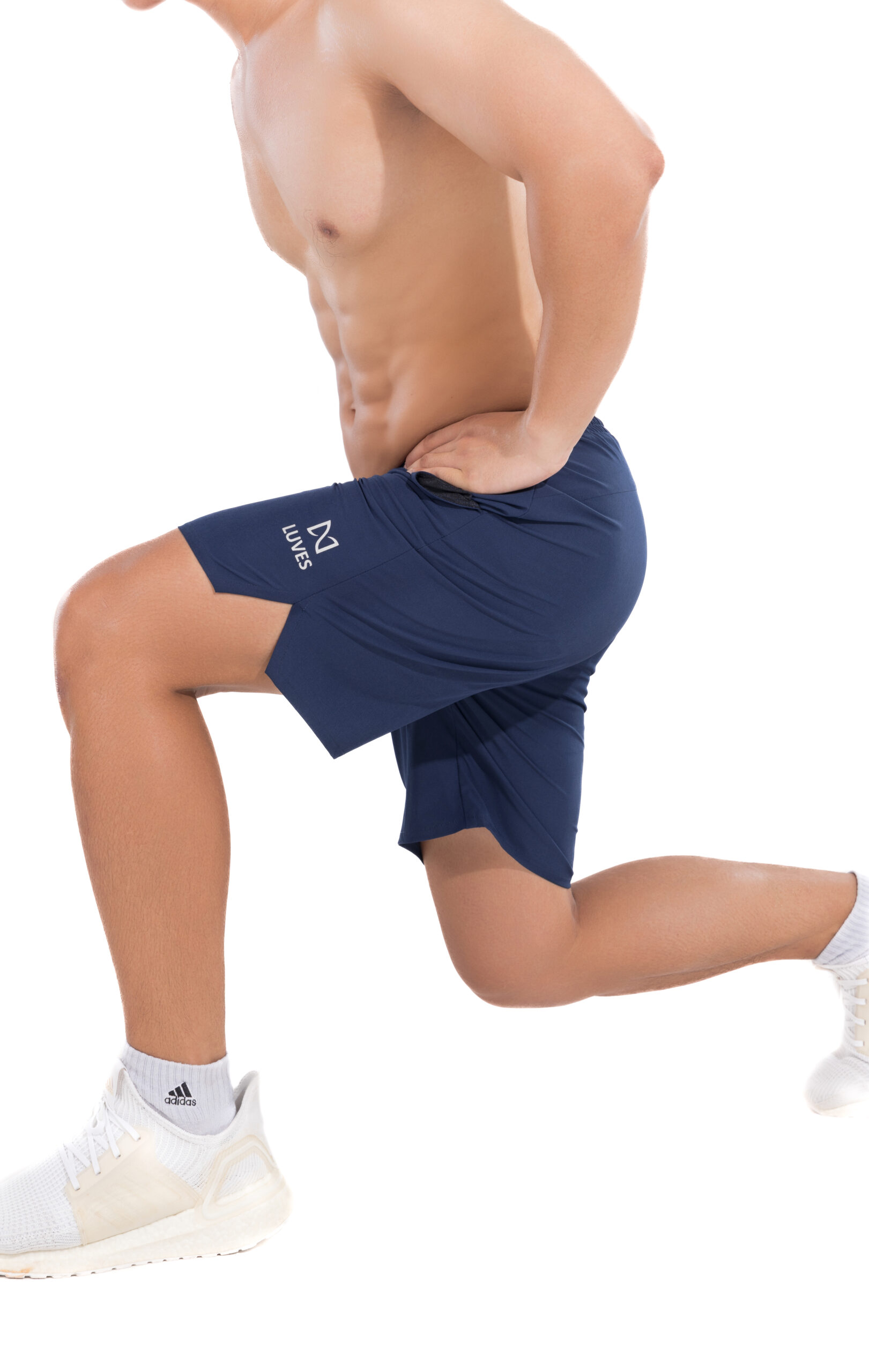 Quần Short Gió Nam Thể Thao 2 Lớp Luves- LVWPHM0002